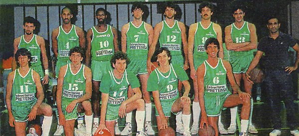 The 1987 roster that won the first title for the club