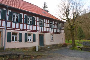 The front view of the autumn mill (seen from the north)