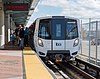 Voiture BART D exposée à Dublin-Pleasanton, octobre 2016.jpg