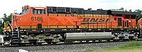 BNSF #6186 ES44AC