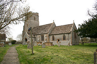 Babcary village in the United Kingdom