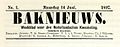header of Baknieuws 1897