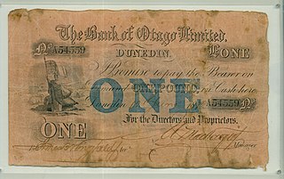Bank of Otago New Zealand colonial bank