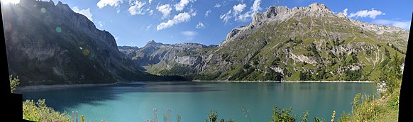 Lac de Tseuzier.