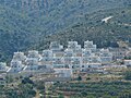 Kalathos village as seen from the beach.