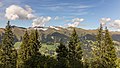 * Nomination Mountain trip from Tschiertschen (1350 meters) via the butterfly route to Furgglis. Panorama from mountain road. --Agnes Monkelbaan 04:56, 5 October 2017 (UTC) * Promotion Good quality. --Moahim 06:36, 5 October 2017 (UTC)