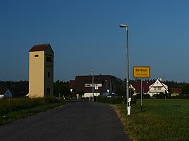 The hamlet of Birnthon belonging to the city of Nuremberg