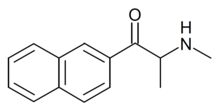 Bk-methamnetamine structure.png