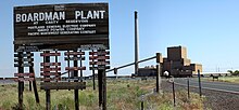 Coal plant outside of Boardman Boardman Oregon coal plant pano1.jpg