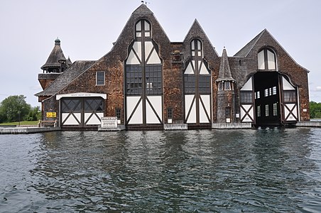 Boldt Castle's Yacht House