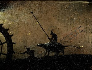 Bosch, Hieronymus - The Garden of Earthly Delights, right panel - Detail Monster riding a creature left.jpg