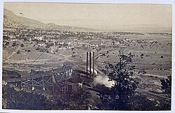 Vintage postcard image of Bowen, Colorado, c. 1911