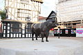 Bronze Hereford bull by Brian Alabaster ARBS.JPG