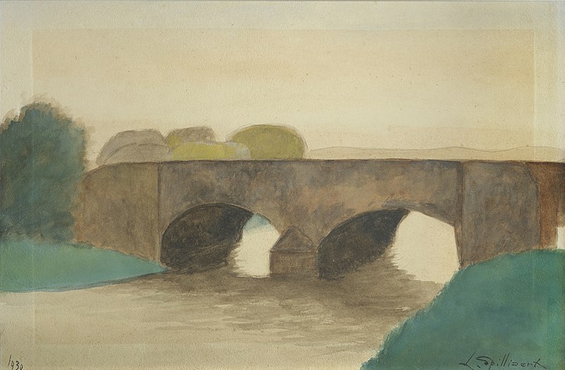 File:Brug, Léon Spilliaert, Mu.ZEE Oostende, SM000445.jpg