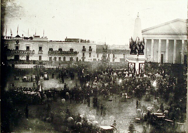 Delegates swear allegiance to the 1854 Constitution of Buenos Aires.