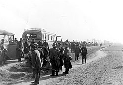 Expulsion of 280,606 Poles from Reichsgau Wartheland annexed to the Reich Bundesarchiv R 49 Bild-0137, Polen, Wartheland, Aussiedlung von Polen.jpg
