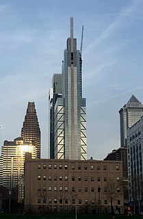 <span class="mw-page-title-main">Comcast Technology Center</span> Supertall skyscraper in Center City, Philadelphia.