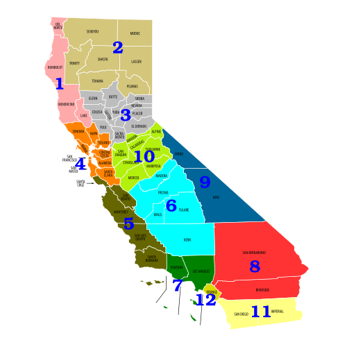 Caltrans District 12 Organizational Chart