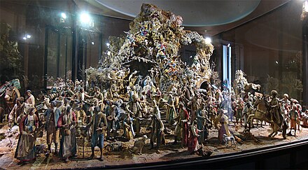 The Neapolitan nativity scene of the Royal Palace of Caserta.[22]