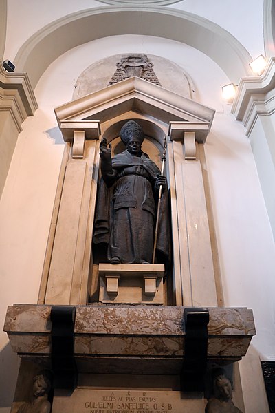 File:Cappella brancaccio, monumento all'arcivescovo Guglielmo Sanfelice d'Acquavella, 1940, 01.jpg