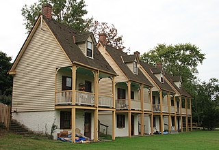 <span class="mw-page-title-main">Captain's Houses</span> Historic house in Maryland, United States