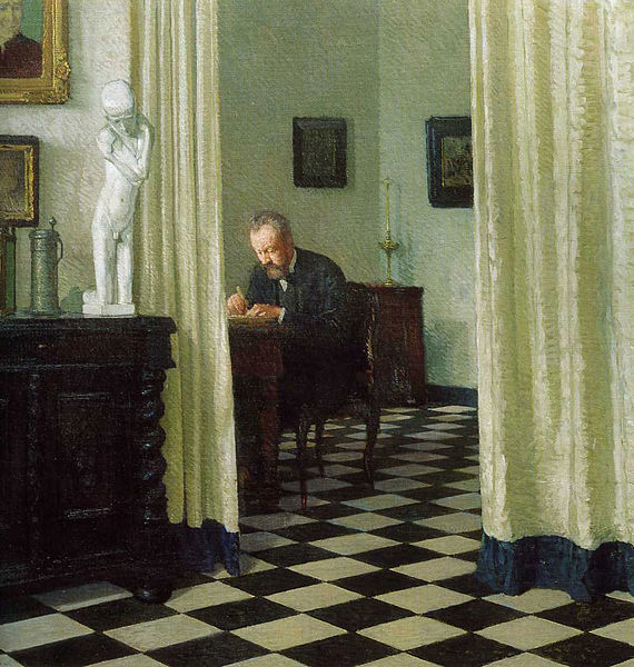 File:Carl Moll - Self Portrait in his Study.jpg