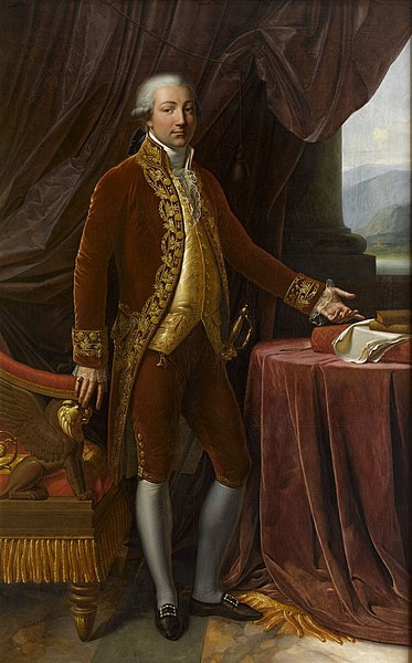Carlo Buonaparte by Girodet (1805)