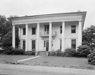 Carson Place historic mansion in Tuscaloosa, Alabama, United States