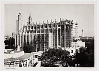 Kazablanka, église du Sacré-Cœur, vue du chantier.JPG