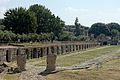 View from the former peristyle of the Poikile