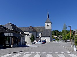 Centre et église de Saint-Germain-la-Chambotte (août 2020).JPG