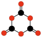 Chemfm 1 3 5 trioxanetrione.svg