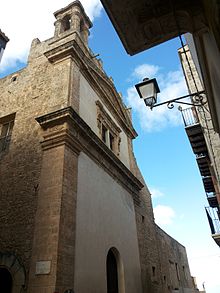 The façade of Church of the Holy Saviour.