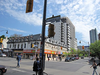 How to get to Church-Wellesley Village with public transit - About the place