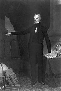Henry Clay (1811-1814, 1815-1820, 1823-1825) used his influence as speaker to ensure the passage of measures he favored. Clay-standing.jpg