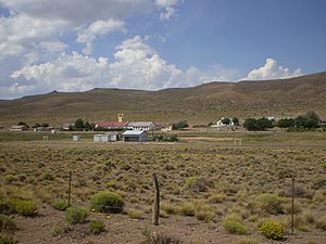 La estación del poblado.