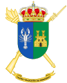Coat of Arms of the Spanish Army Projection Support Unit.svg