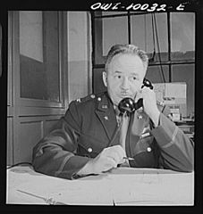 Colonel A.I. Ennis, chief of United States Army Air Corps Office of Public Relations