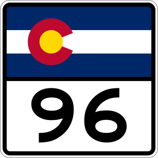 <span class="mw-page-title-main">Colorado State Highway 96</span> State highway in Colorado, United States