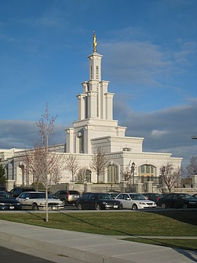Imagen ilustrativa de la sección Templo Mormón del Río Columbia