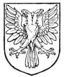 Kitárt szárnyú kétfejű sas (double-headed eagle displayed)