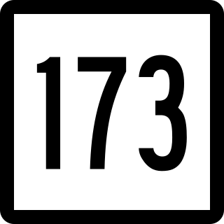 <span class="mw-page-title-main">Connecticut Route 173</span> State highway in Hartford County, Connecticut, US