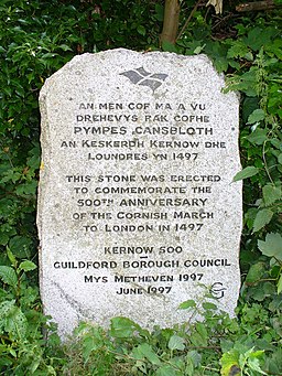 Cornish March Stone - geograph.org.uk - 856233