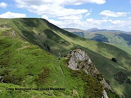 Craig Maesglase near Dinas Mawddwy.JPG