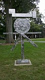 David Smith, Cubi XIII, 1963–64; sculpture of stainless steel