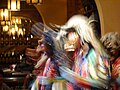 Cusco, danseur de la Tobas du Pérou