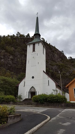 <span class="mw-page-title-main">Dale Church (Vaksdal)</span> Church in Vestland, Norway