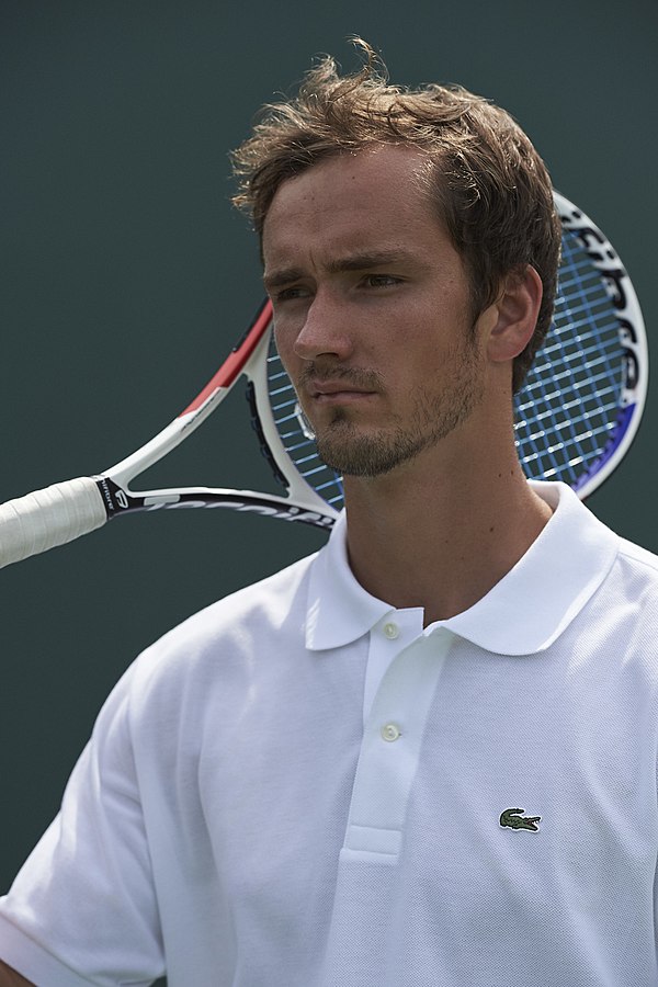 Daniil Medvedev, men's singles No. 4.