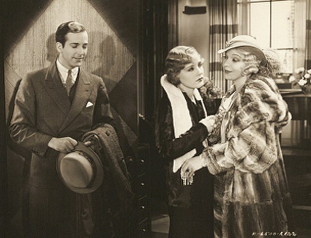 David Manners, Madge Evans, Ina Claire