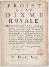 De Vauban - Projet de dixme royale, 1707.djvu